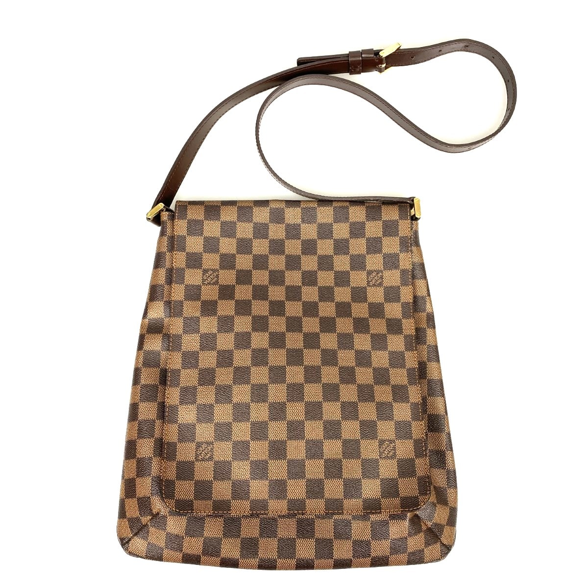 LOUIS VUITTON ルイヴィトン ダミエ ミュゼット ショルダーバッグ N51302 ブラウン