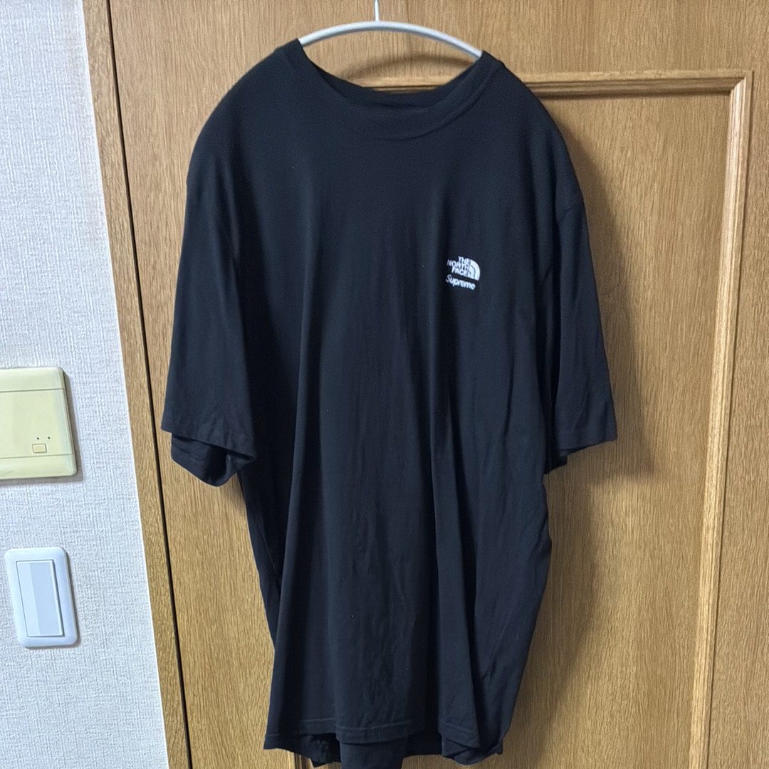 シュプリーム ザノースフェイス バンダナ Tシャツ "ブラック"