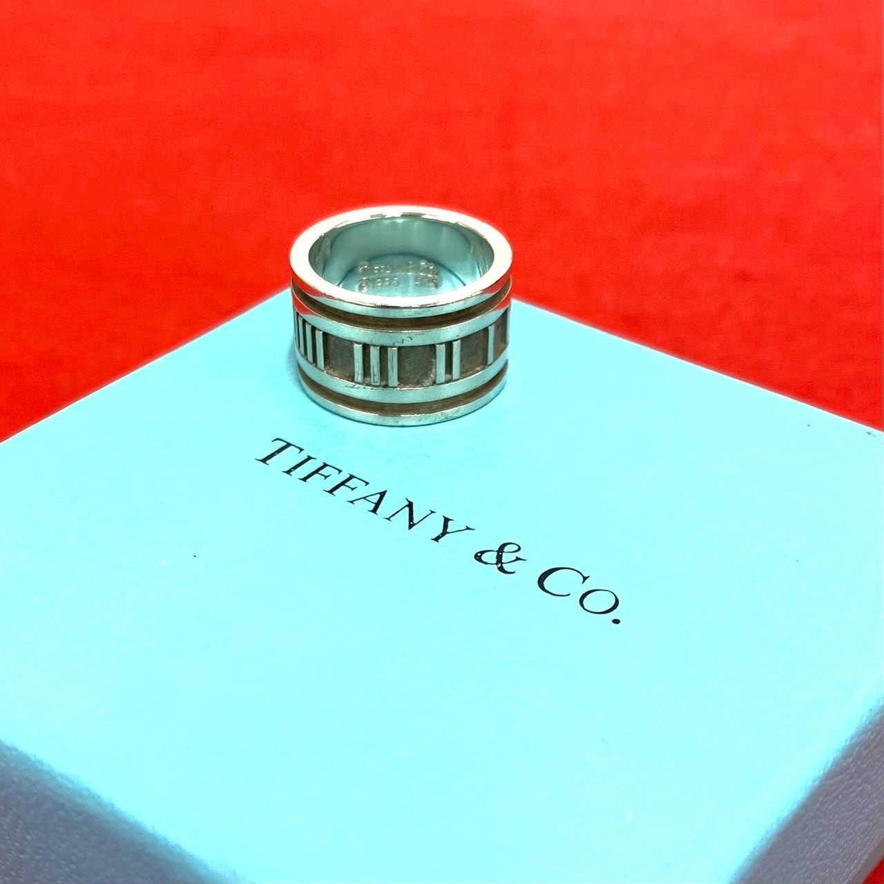 TIFFANY&Co. ティファニー アトラス シルバー925 リング・指輪 10号 シルバー
8-318