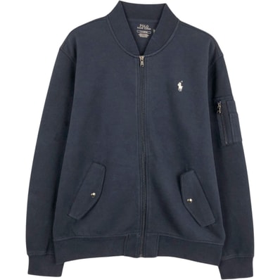 古着 ラルフローレン Ralph Lauren POLO RALPH LAUREN フルジップスウェットシャツ トレーナー メンズL相当/eaa675932