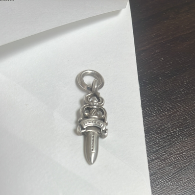 Chrome Hearts #5 Dagger Charm "Silver"