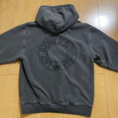 Stussy Buana Pigment Dyed Hoodie "Black" (FA24)