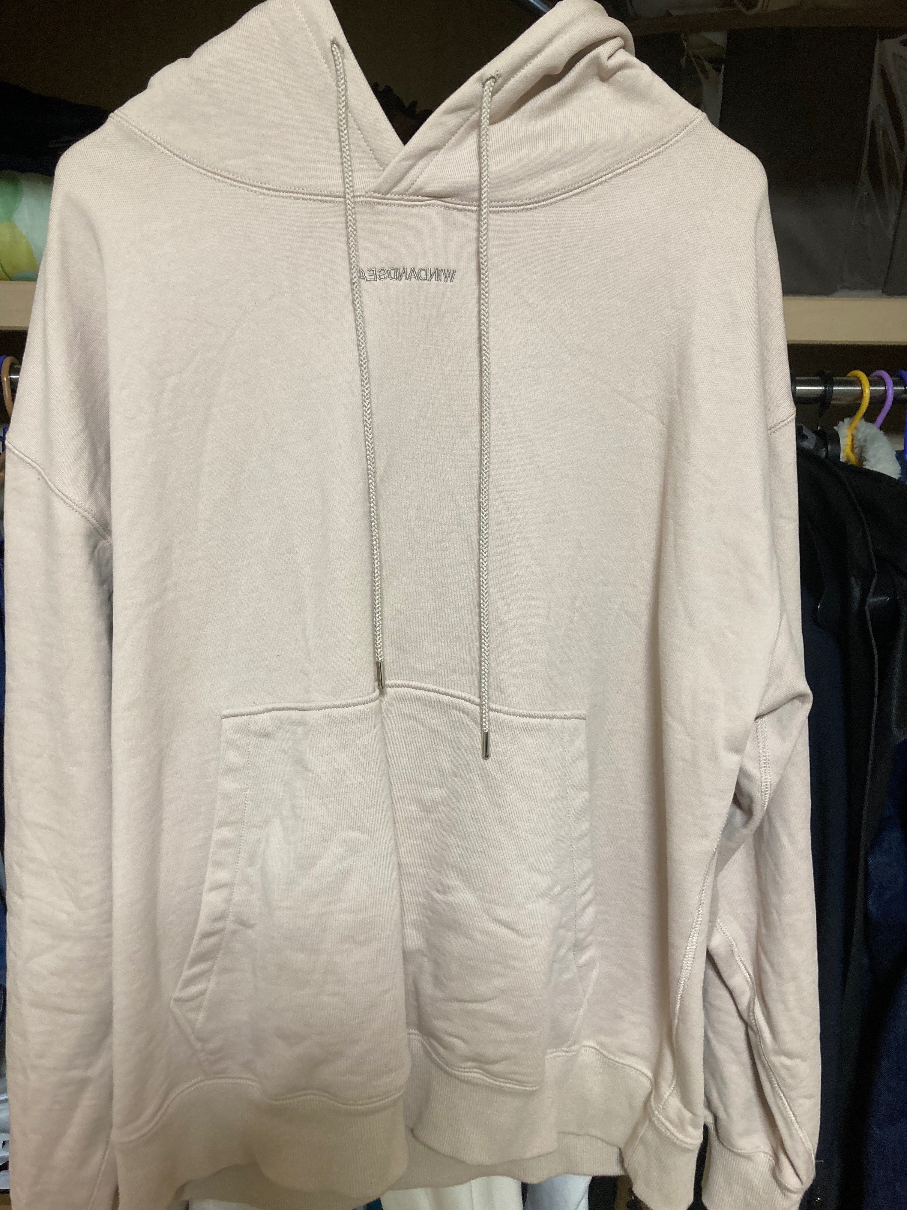 WIND AND SEA SEA (PIGMENT-DYE) HOODIE "Charcoal"