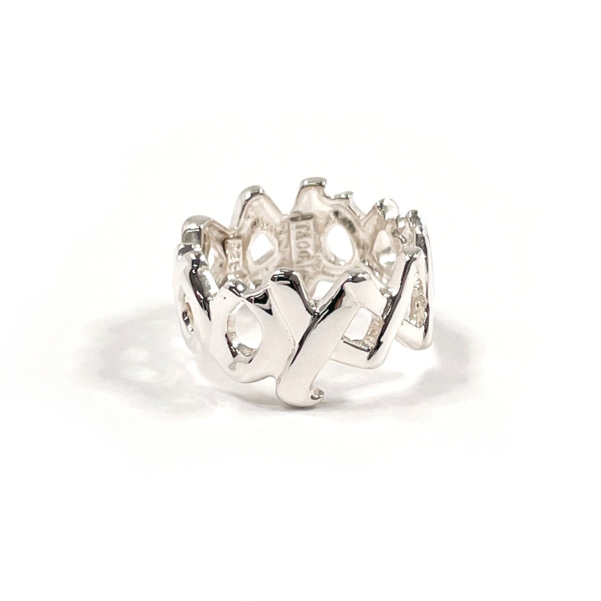 ティファニー リング・指輪 ラブ&キス パロマピカソ  シルバー