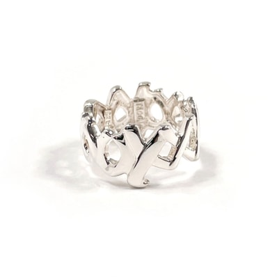 ティファニー リング・指輪 ラブ&キス パロマピカソ シルバー