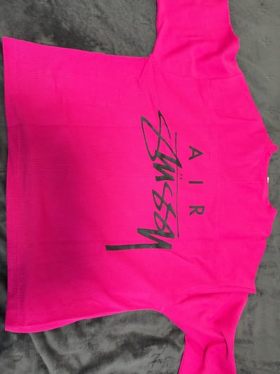 Nike x Stussy Long Sleeve Top "Pink"