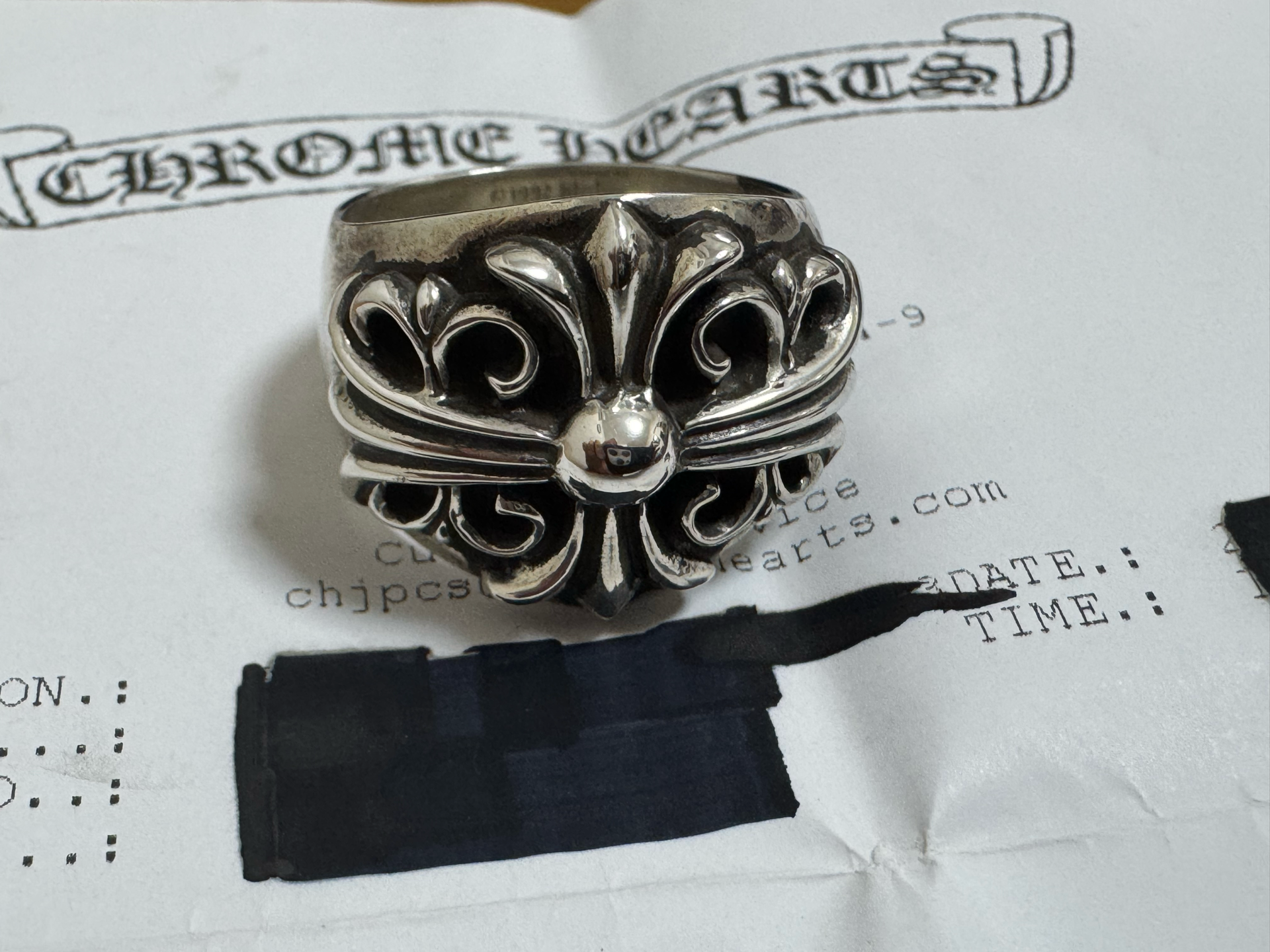 Chrome Hearts Keeper Ring "Silver"