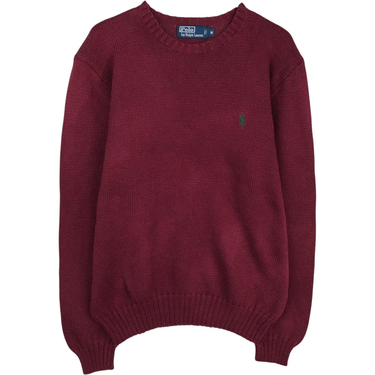 古着 ラルフローレン Ralph Lauren POLO by Ralph Lauren コットンニットセーター メンズM相当/eaa627422