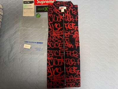 Supreme x COMME des GARCONS SHIRT Graphic S/S Shirt "Black"
