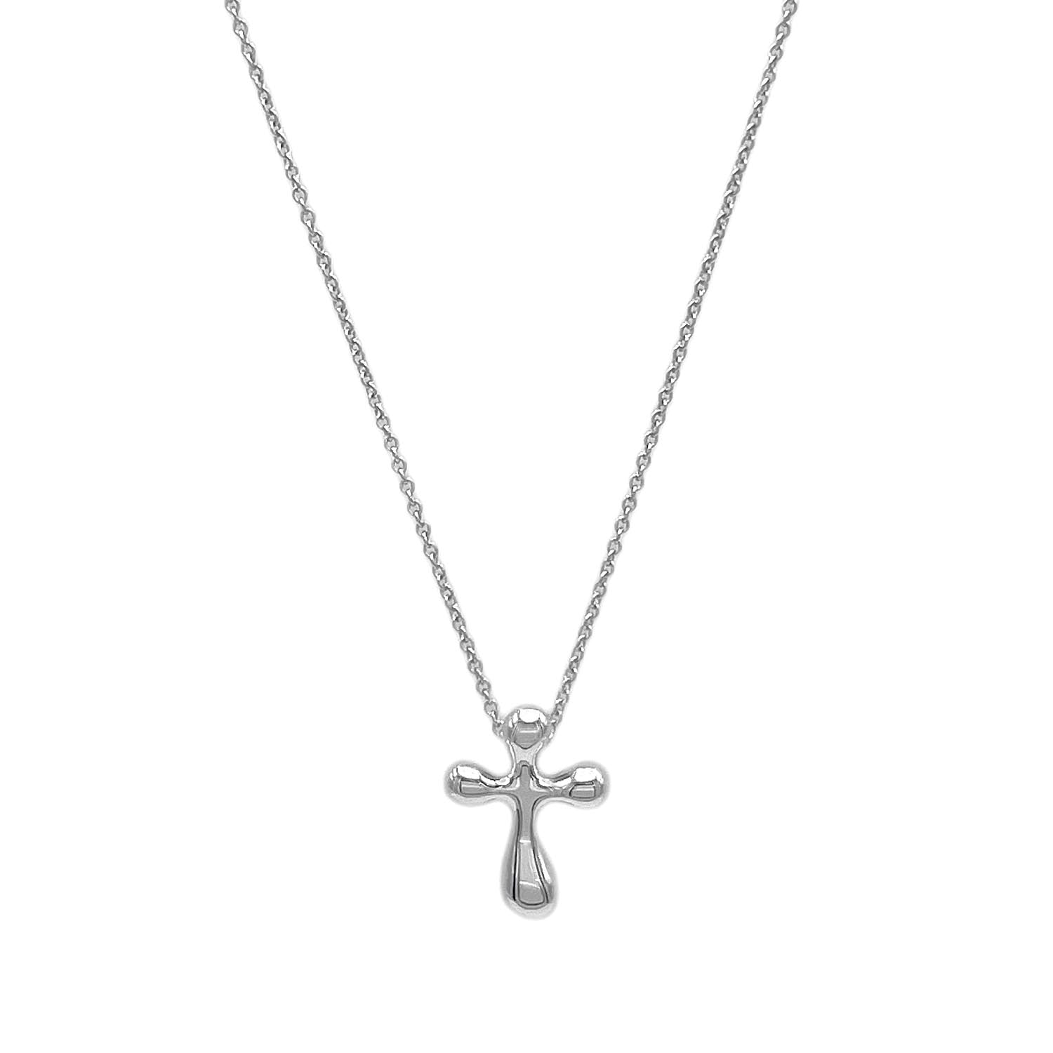 TIFFANY&Co. ティファニー スモールクロス エルサペレッティ ネックレス
ペンダント SV925 シルバー 新品仕上済 レディース
【中古】