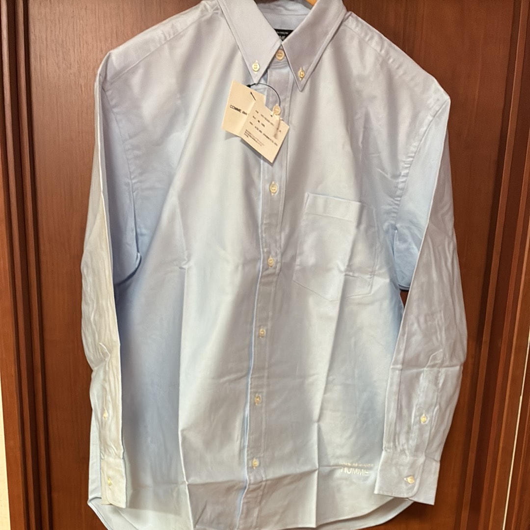 COMME des GARCONS HOMME Cotton Oxford Shirts SAX