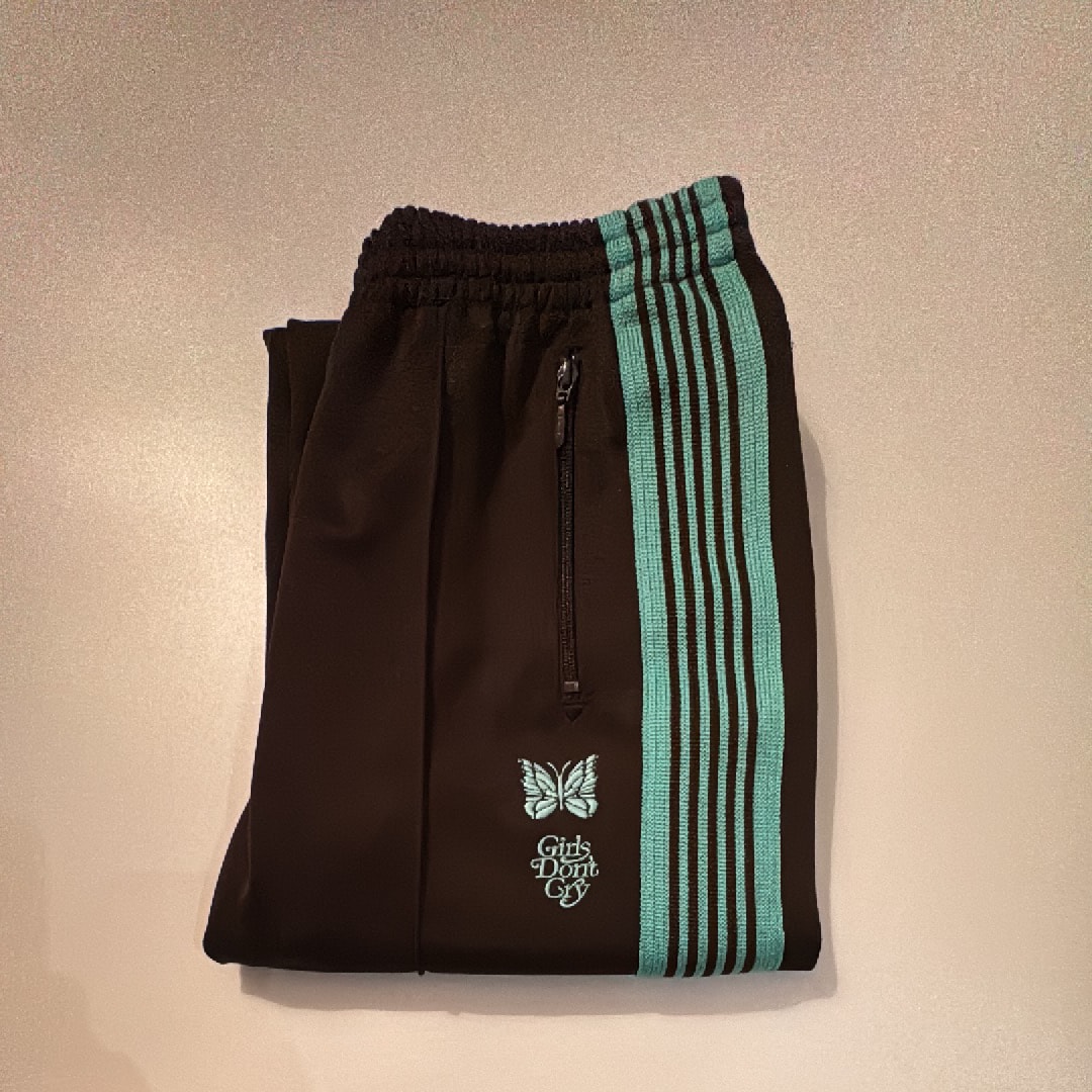 ニードルズ x ガールズドントクライ トラックパンツ "ブラック"