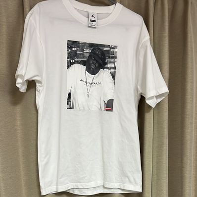 Supreme x Jordan Biggie S/S Top "White"