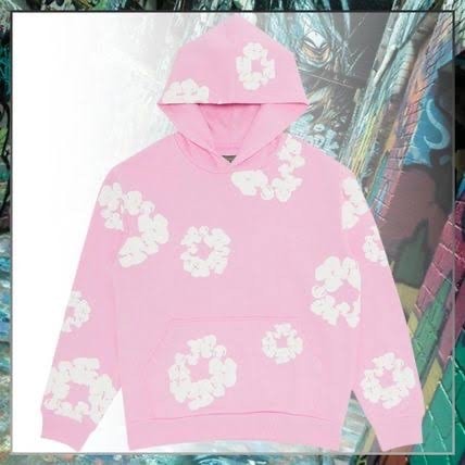 デニムティアーズ ザ コットン リース スウェットシャツ "パウダーピンク"