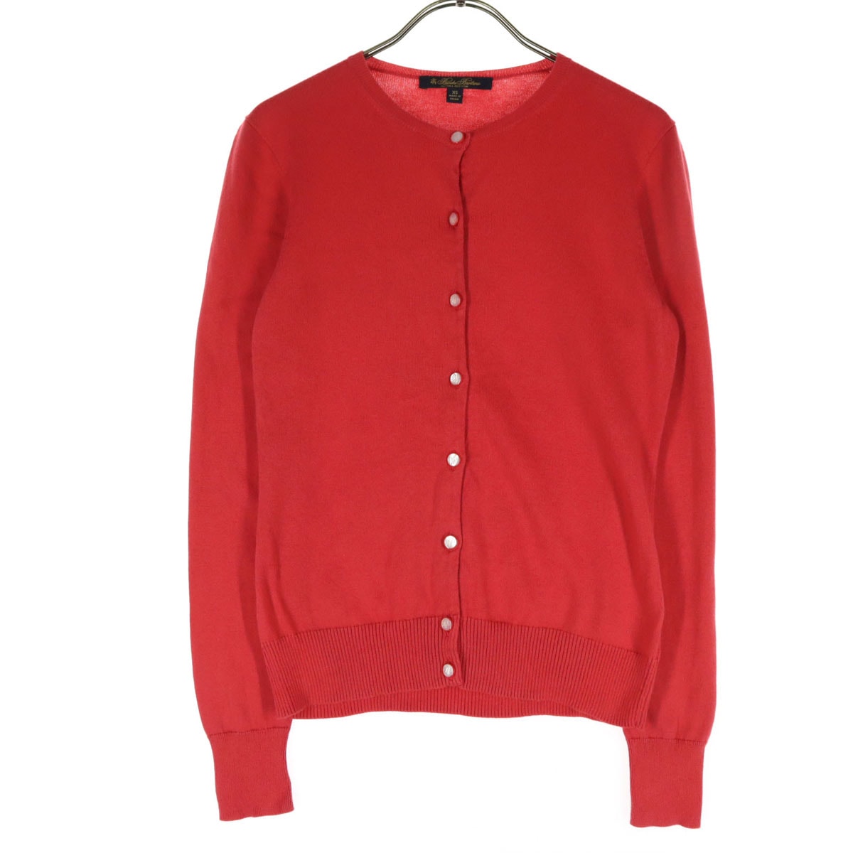 Brooks Brothers ブルックスブラザーズ 長袖 カーディガン XS レッド