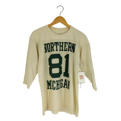 PRODUCTS INC 60S~70S MICHIGAN ナンバリング フットボールシャツ【1139512602002】