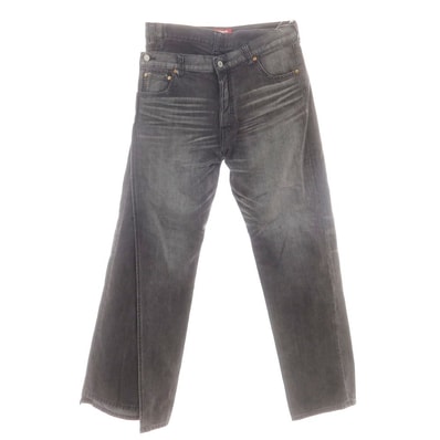 【中古】【未使用】ジュンヤワタナベ マン JUNYA WATANABE MAN × Levi's 2025年春夏 デニムパンツ グレー【サイズM】【メンズ】