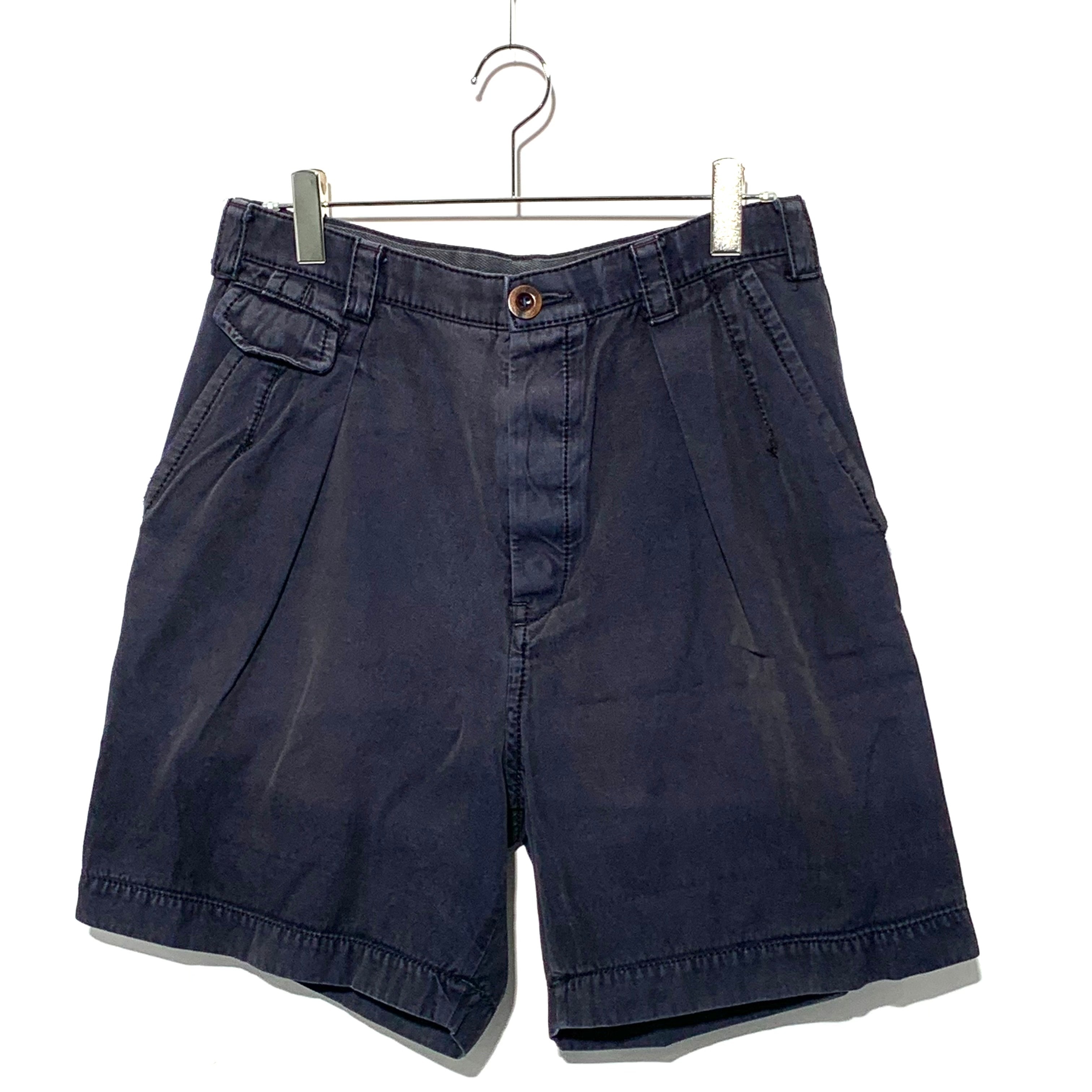 sacai Belted Chino Shorts Navy