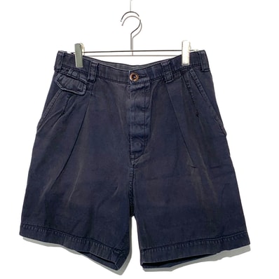 sacai Belted Chino Shorts Navy