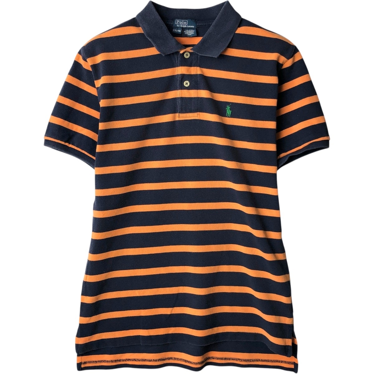 古着 ラルフローレン Ralph Lauren POLO by Ralph Lauren 半袖 ボーダー ポロシャツ レディースM相当/eaa639339