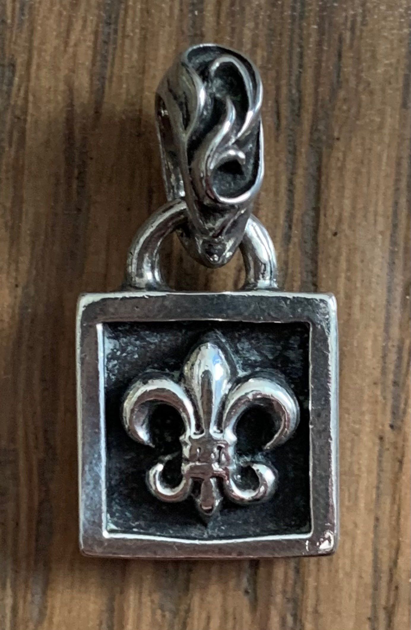 Chrome Hearts Frameed BS Flare Charm "Silver"