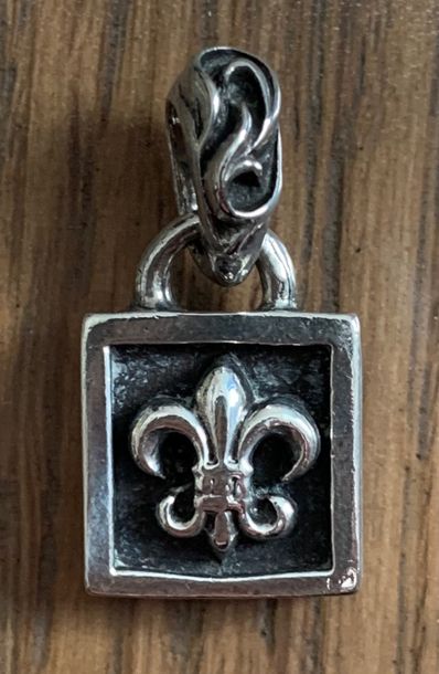 Chrome Hearts Frameed BS Flare Charm "Silver"