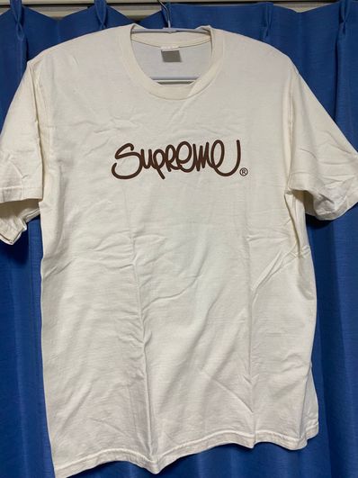 Supreme Handstyle Tee "Natural"