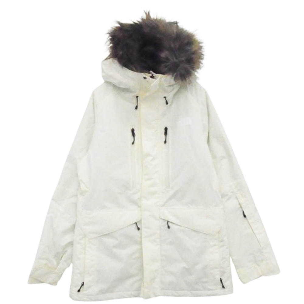 THE NORTH FACE ノースフェイス ジャケット NS61905 Stormpeak Parka レディース ストームピークパーカ 中綿 ジャケット ホワイト系 レディースMサイズ【中古】