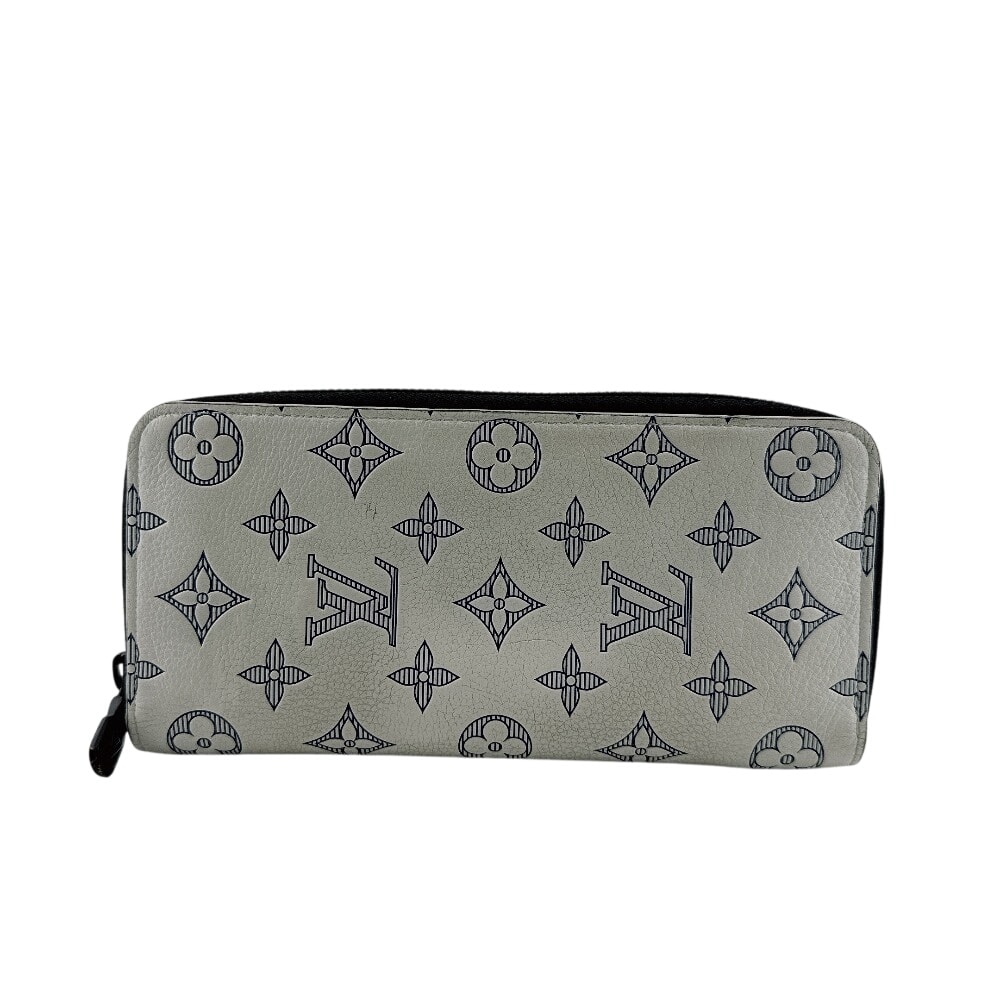 ルイヴィトン LOUIS VUITTON 長財布 モノグラムシャドウ ジッピーウォレットヴェルティカル ラウンドファスナー ロングウォレット M83381 ホワイト