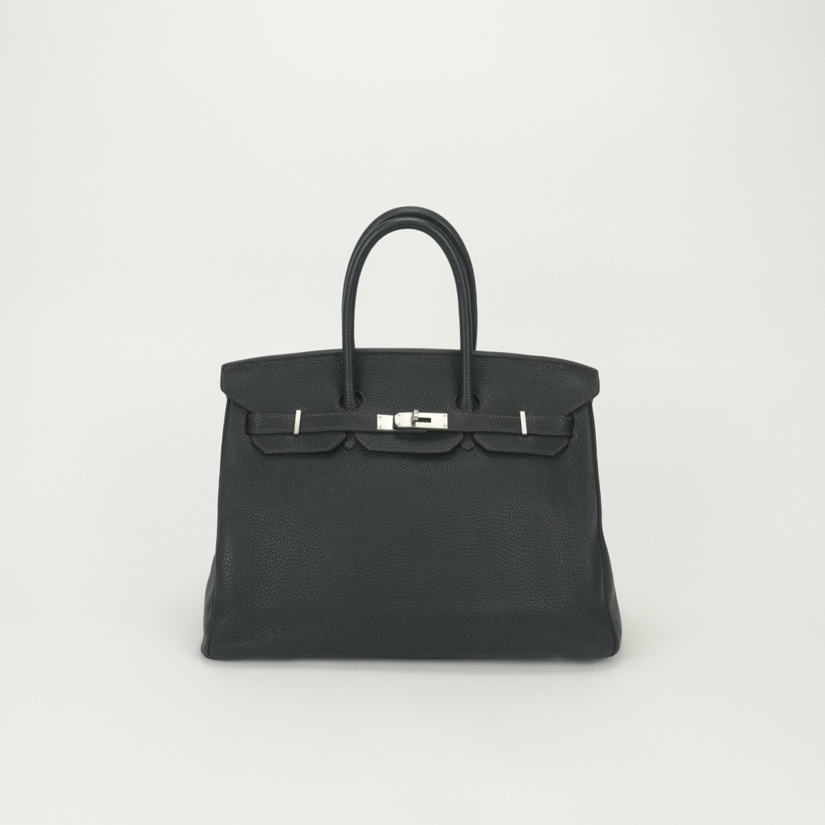 エルメス HERMES バーキン35 バーキン 35 バッグ トートバッグ トゴ ノワール Noir トスカ Tosca ブラック Black パープル purple ピンク Pink 黒 紫 シルバー金具 パーソナルオーダー バイカラー PSO