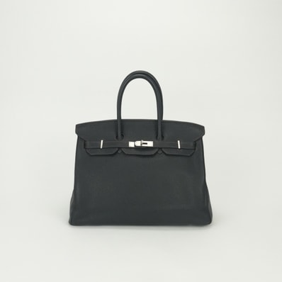 エルメス HERMES バーキン35 バーキン 35 バッグ トートバッグ トゴ ノワール Noir トスカ Tosca ブラック Black パープル purple ピンク Pink 黒 紫 シルバー金具 パーソナルオーダー バイカラー PSO