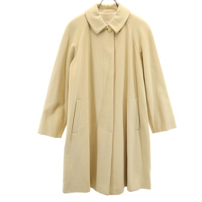 Burberrys バーバリーズ 90s オールド アンゴラブレンド ステンカラーコート 7AR ベージュ