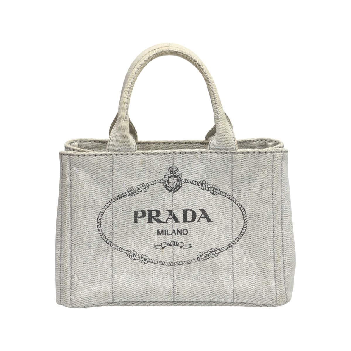プラダ PRADA カナパトート 1BG439 キャンバス トートバッグ