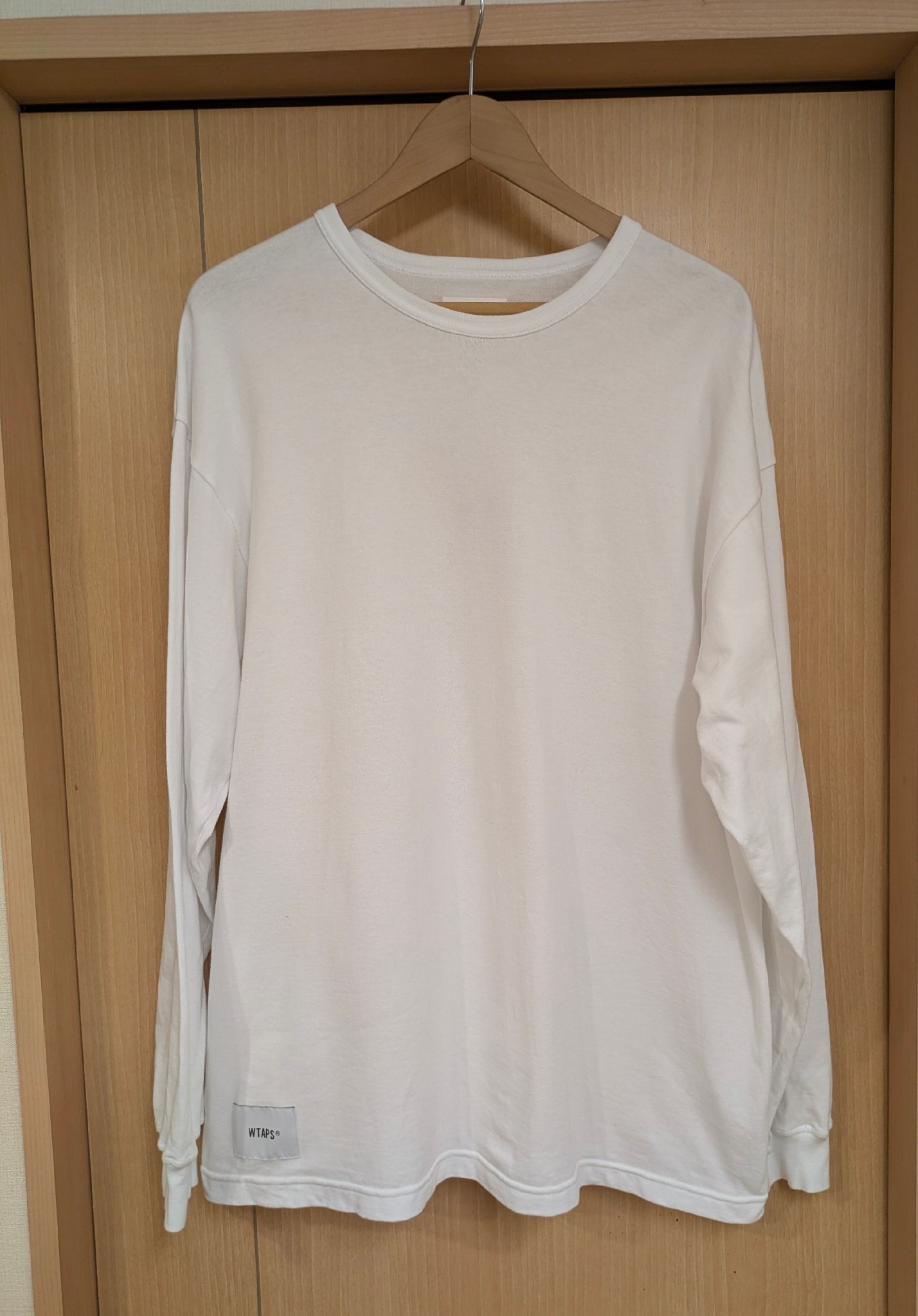 WTAPS AII 02 / LS / Cotton. Identity "White"