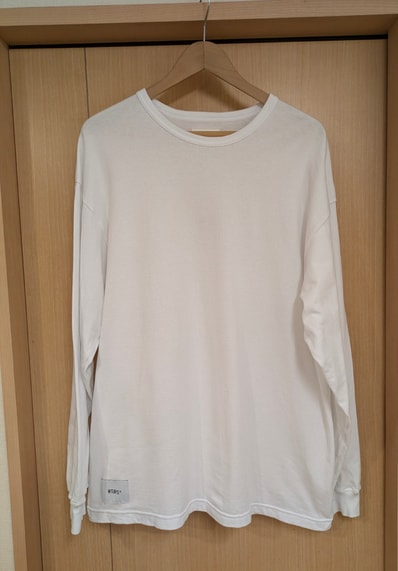WTAPS AII 02 / LS / Cotton. Identity "White"