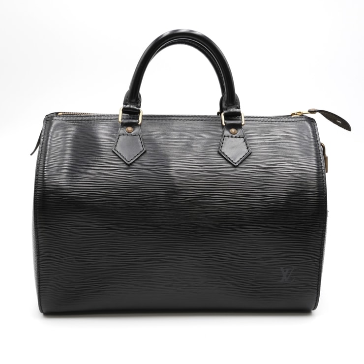 LOUIS VUITTON(ルイ・ヴィトン)エピ スピーディ30 ヴィンテージ ハンドバッグ ボストンバッグ ノワール ブラック レザー ゴールド金具 レディース【中古】