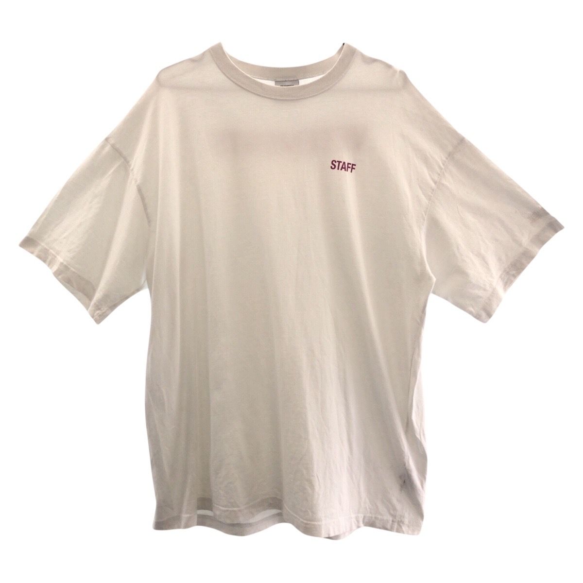 VETEMENTS ヴェトモン コットン 半袖Ｔシャツ メンズ 502955 【中古】