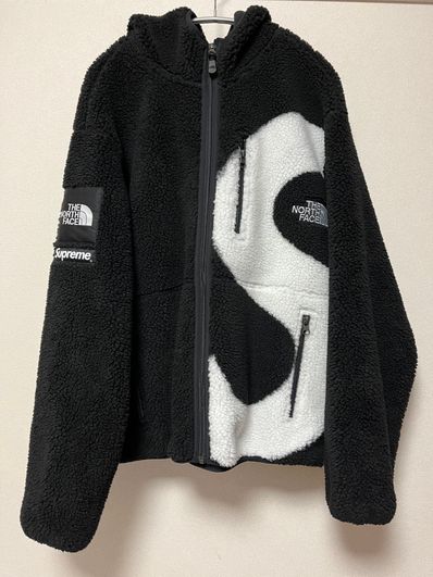 Supreme x The North Face S Logo Hooded Fleece Jacket "Black"