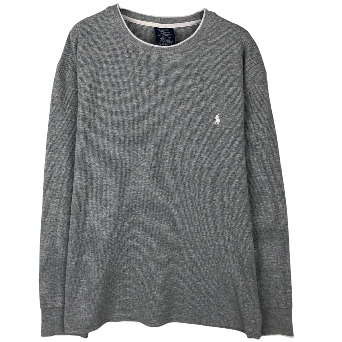 古着 ラルフローレン Ralph Lauren POLO RALPH LAUREN SLEEPWEAR サーマルロングTシャツ メンズXXL相当/eaa620015