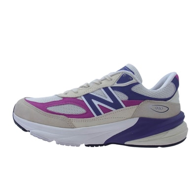NEW BALANCE ニューバランス スニーカー U990TD6 ローカット スニーカー ベージュ系 パープル系 27cm【中古】