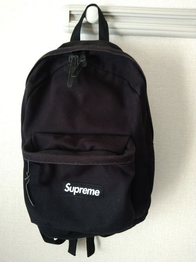 Supreme Canvas Backpack "Black"