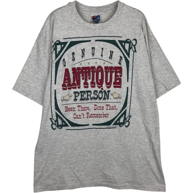 古着 90年代 ヘインズ Hanes BEEFY-T プリントTシャツ USA製 メンズXL相当 ヴィンテージ/eaa639144