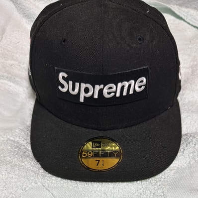 Supreme No Comp Box Logo New Era "Black"