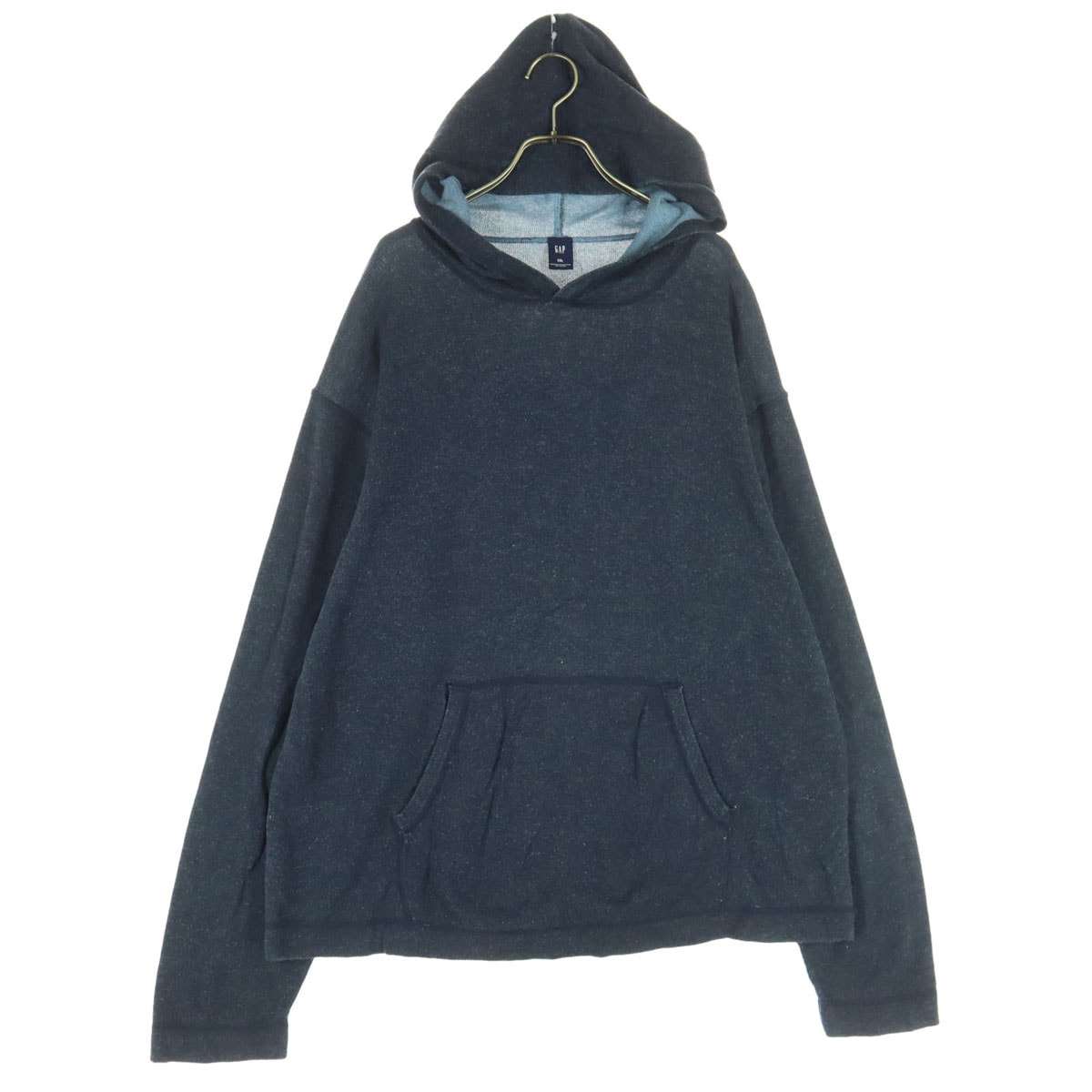GAP ギャップ コットン 長袖 パーカー XXL ネイビー系