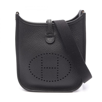 エルメス HERMES エヴリンアマゾンTPM ショルダーバッグ バッグ トリヨンクレマンス トリヨンクレマンス K刻印(2025年製造) レディース ブラック系 【中古】