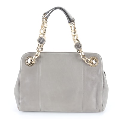 ■美品 ブルガリ モネーテ コレクションハンドバッグ レザー