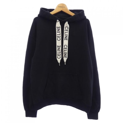 セリーヌ CELINE CELINE ルーズ フーディー / コットンフリース 2Y468670Q パーカー