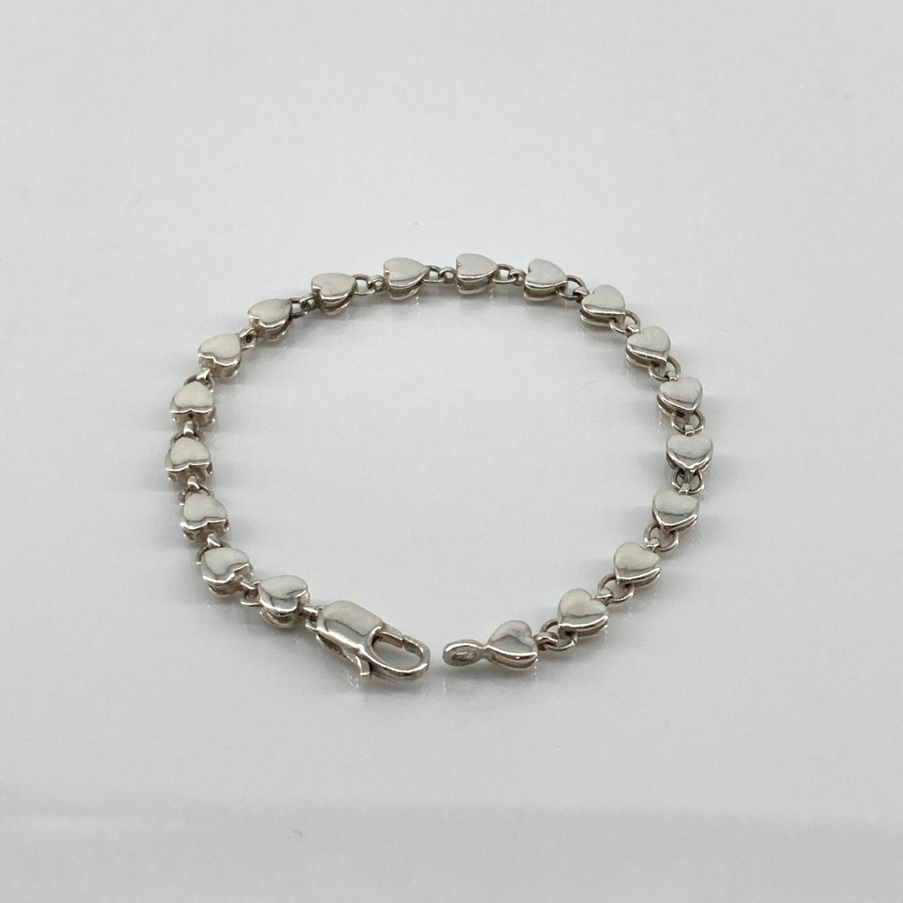 TIFFANY&Co.(ティファニー) パフハート Ag925 ブレスレット 7.11g シルバー