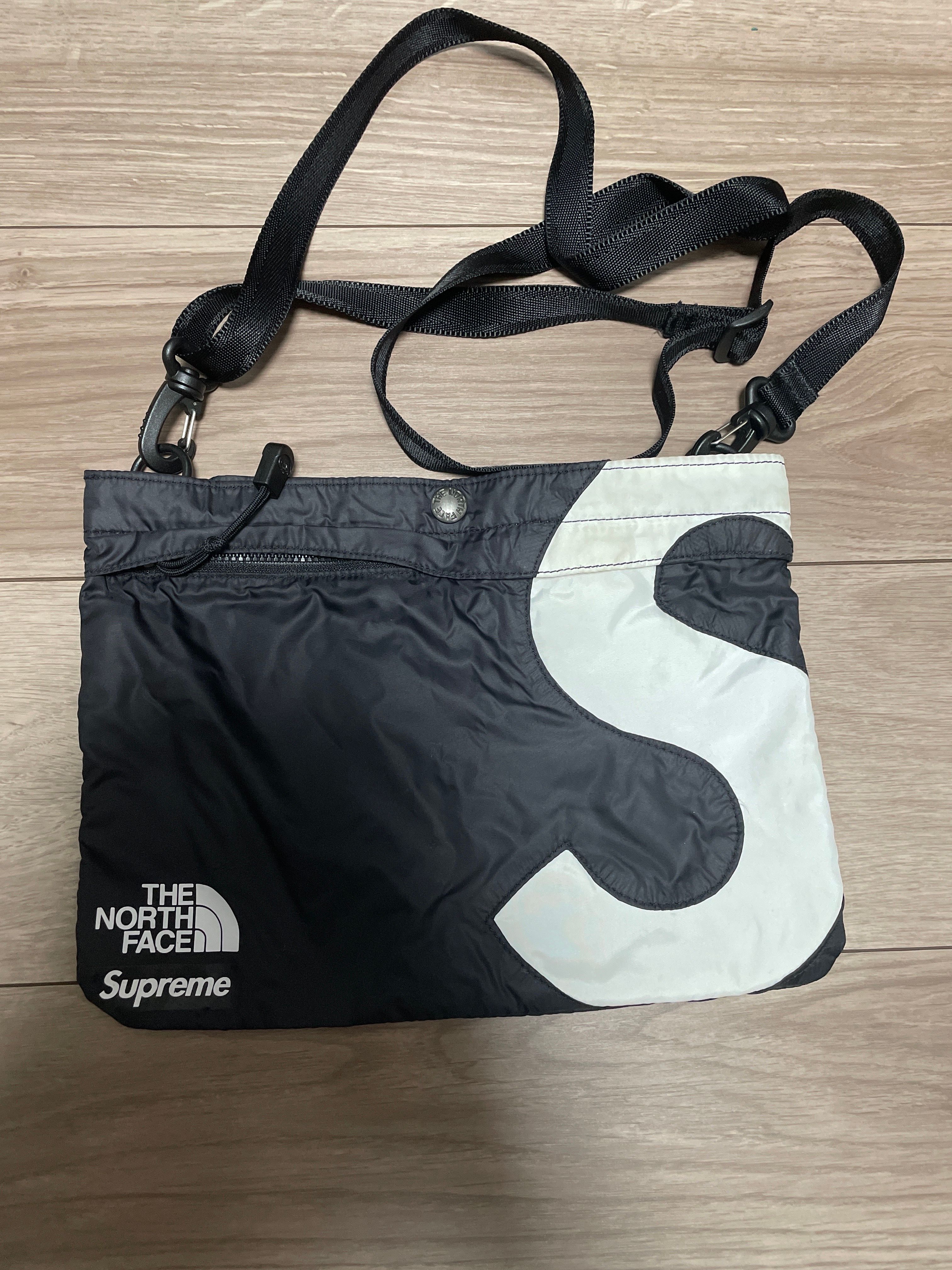 Supreme x The North Face S Logo Shoulder Bag "Black"