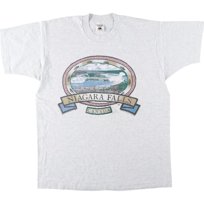 古着 90年代 フルーツオブザルーム FRUIT OF THE LOOM プリントTシャツ カナダ製 メンズXL相当 ヴィンテージ/eaa642069